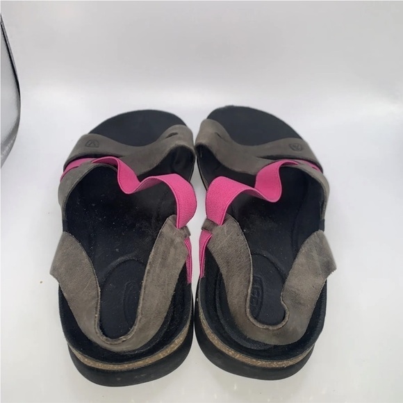 KEEN Dauntless Leather Strappy Sandals Size 8  Good Preowned Condition - Picture 4 of 5